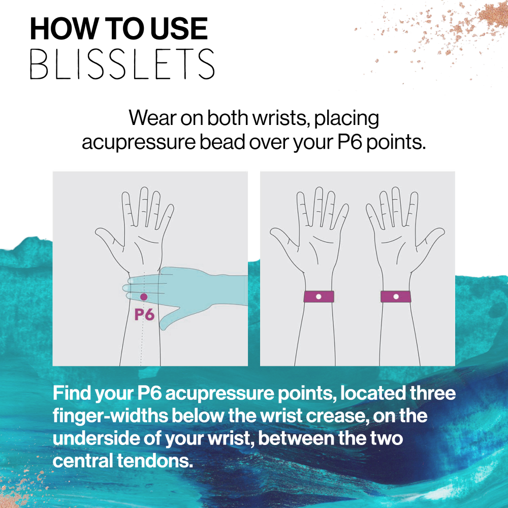 Ana + Mara Nausea & Anxiety Relief Bracelets